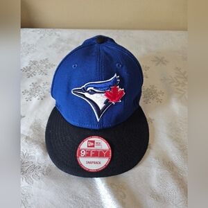 Bluejays New Era Blue & Black Snapback Hat Ball Cap Sz OS NWT